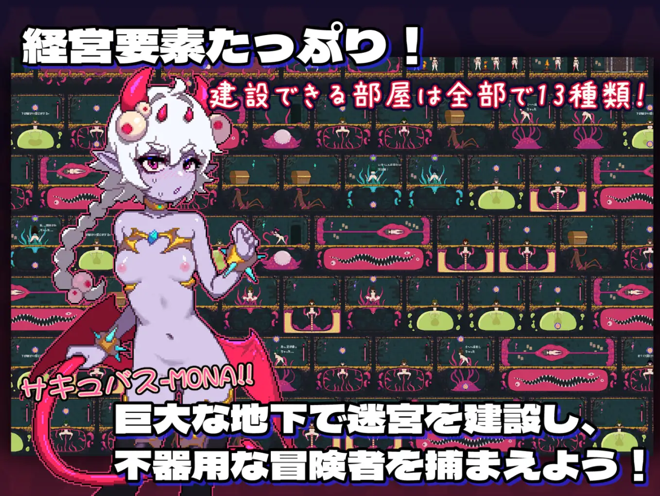 MazeCave~俺の感覚遮断触手ダンジョン!｜MazeCave ~ 我的感官遮断触手地牢！ 图片 2