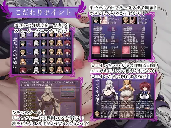 魔女と二人の弟子 ～純真な愛弟子と欲望塗れの屑弟子～｜魔女与二位弟子～纯爱的弟子和充满欲望的人渣弟子～ 图片 8