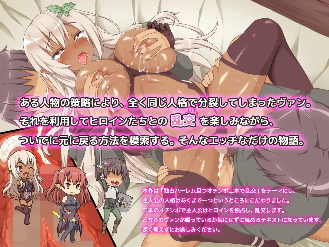 魔王のハーレムは冒険者町にて ～分裂乱交日記～ 图片 3