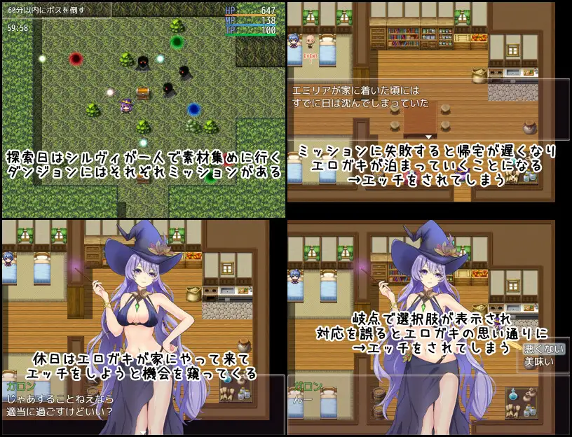 魔女シルヴィとエロガキとの日々 图片 3