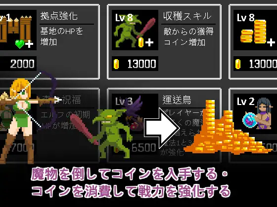 エルフTD- 淫欲の魔物襲来！森の村の大危機! 图片 5
